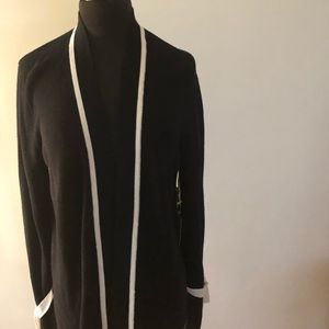 Black and white sweater